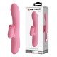 Vibrador Recargable Con Estimulador Rotador Chris