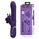 Vibrador con Estimulador de Clitoris Ridgely Purple