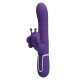 Vibrador con Estimulador de Clitoris Ridgely Purple