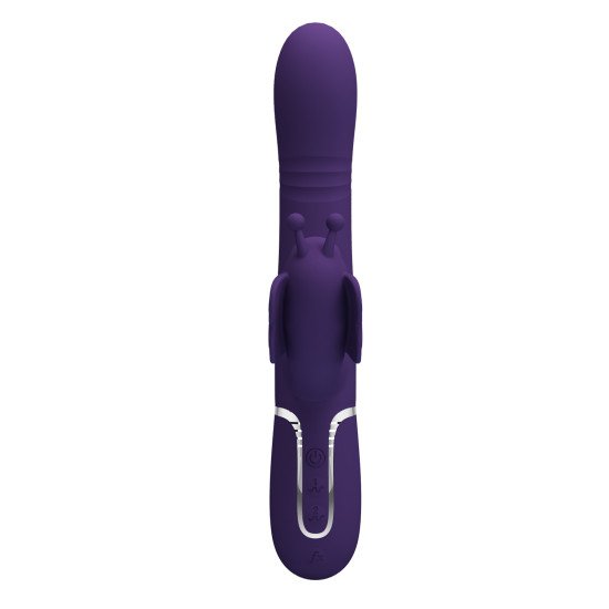 Vibrador con Estimulador de Clitoris Ridgely Purple