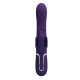 Vibrador con Estimulador de Clitoris Ridgely Purple