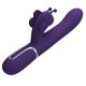 Vibrador con Estimulador de Clitoris Ridgely Purple