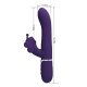 Vibrador con Estimulador de Clitoris Ridgely Purple
