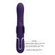 Vibrador con Estimulador de Clitoris Ridgely Purple