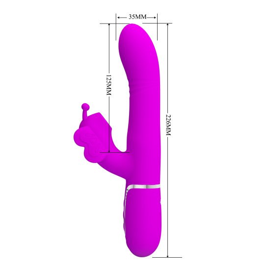 Vibrador con Estimulador de Clitoris Ridgely