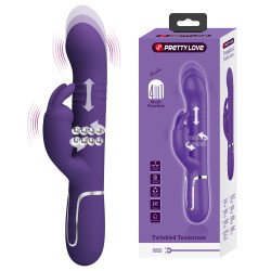 Vibrador Rotativo con Estimulador de Clitoris Coale