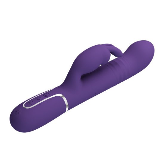 Vibrador Rotativo con Estimulador de Clitoris Coale