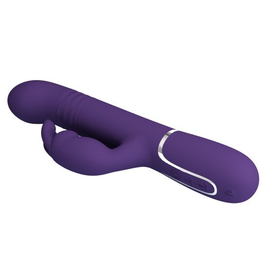 Vibrador Rotativo con Estimulador de Clitoris Coale
