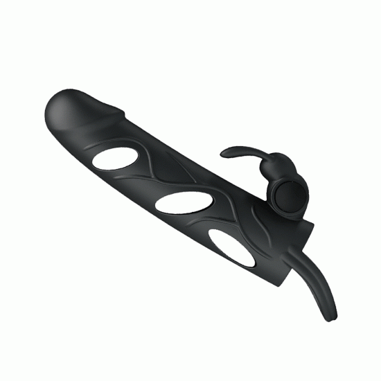 Funda con Vibracion Para Pene y Microvibro Pretty Love 5\'5