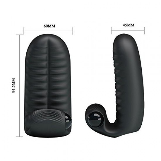 Estimulador con Microvibro Double Finger