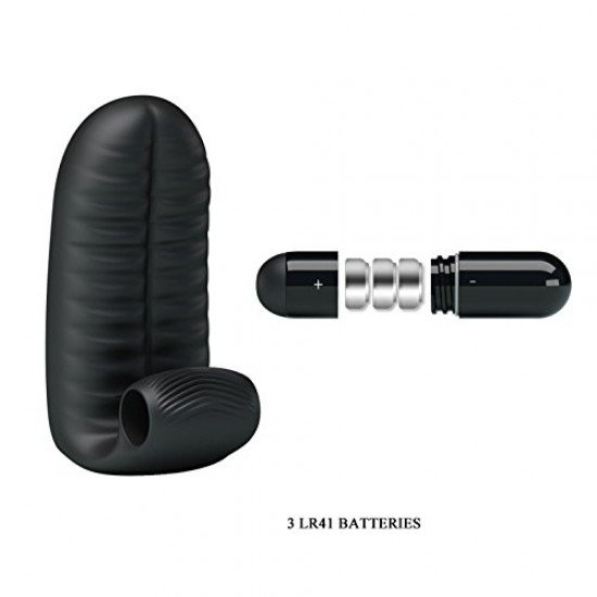 Estimulador con Microvibro Double Finger