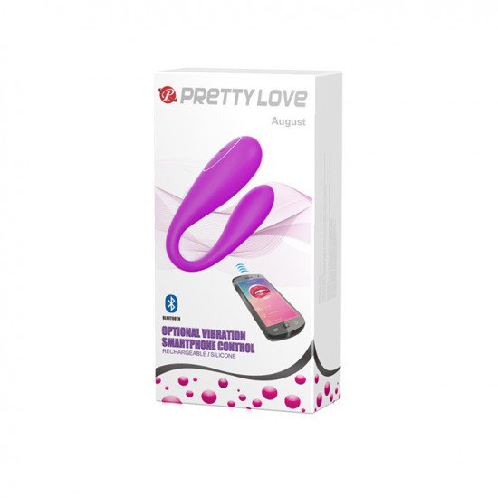Vibrador Para Parejas Pretty Love August con Bluetooth