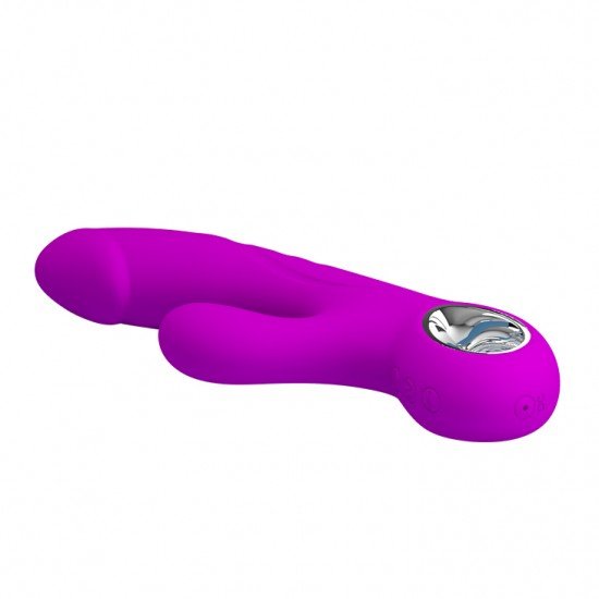 Vibrador Recargable con Estimulador de Clítoris Gordon