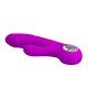 Vibrador Recargable con Estimulador de Clítoris Gordon
