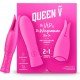 Estimulador de Clítoris 2 en 1 Queen V The VIP & The Wingwoman Slip On