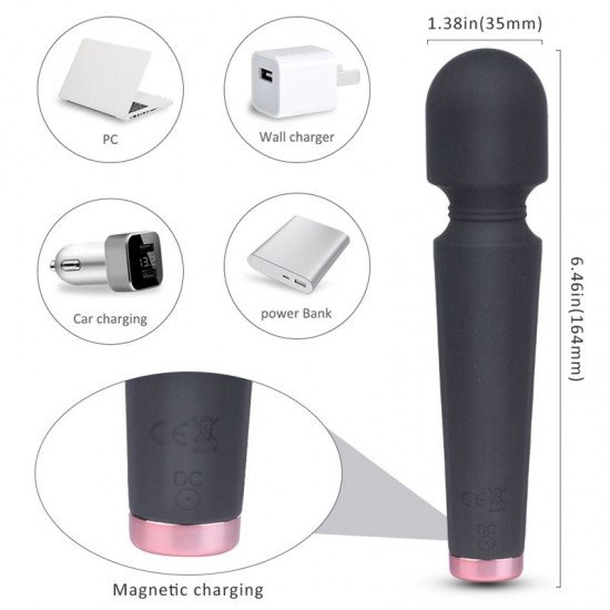 Masajeador Multifuncional Black 7 Function
