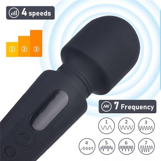 Masajeador Multifuncional Black 7 Function