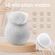 Vibrador Estimulador de Clitoris Recargable White Rose