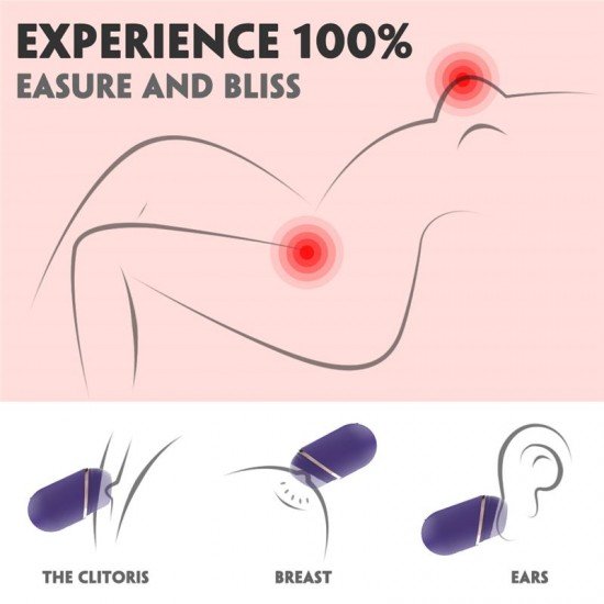 Estimulador Succionador de Clitoris Recargable Amazing