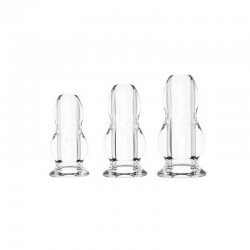 Set 3 Plug Anal Acrílico - Plug Anal See