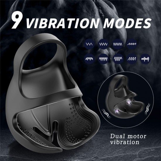 Anillo y Vibrador Para Testículos Chad