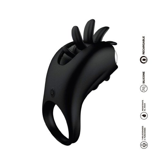 Anillo con Estimulador de Clítoris Rotativo Kevin