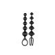 Set Dilatadores Anales Love Beads Set Of 2 Black