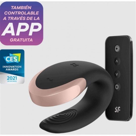 Vibrador Satisfyer Double Love Black