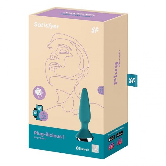 Vibrador Anal Plug-Ilicious 1 Petrol