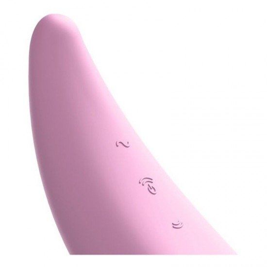 Vibrador Succionador Satisfyer Curvy 3+ Pink