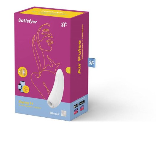 Vibrador Succionador Satisfyer Curvy 1+ White