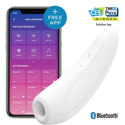 Vibrador Succionador Satisfyer Curvy 1+ White