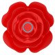 Red Rose Flower Butt Plug