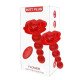 Red Rose Flower Butt Plug