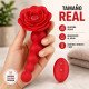Red Rose Flower Butt Plug
