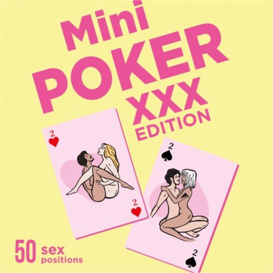 Juego de Cartas Mini Poker XXX Edition