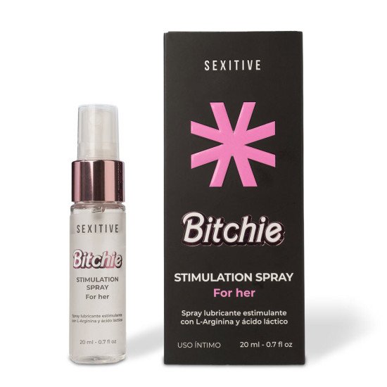 Bitchie - Spray Lubricante Multiorgásmico Estimulante con L-Arginina y Acido Láctico - 20ml