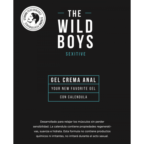 Gel Crema Anal The Wild Boys Con Calendula