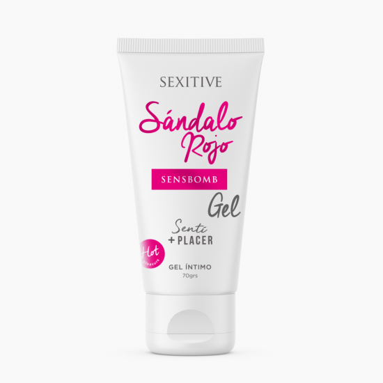 Gel Intimo Femenino Sándalo Rojo Sensbomb Sexitive