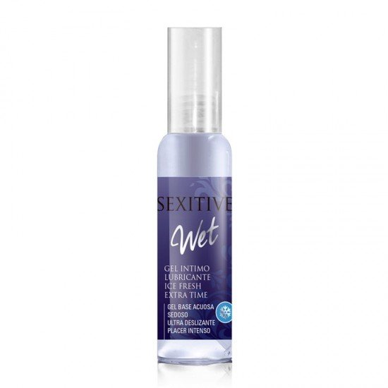 Gel Intimo Wet Lubricante Ice Fresh Extra Time