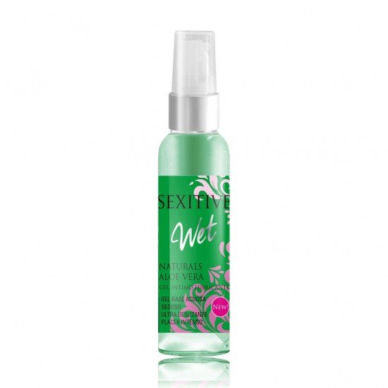 Gel Intimo Wet Lubricante Naturals Aloe Vera