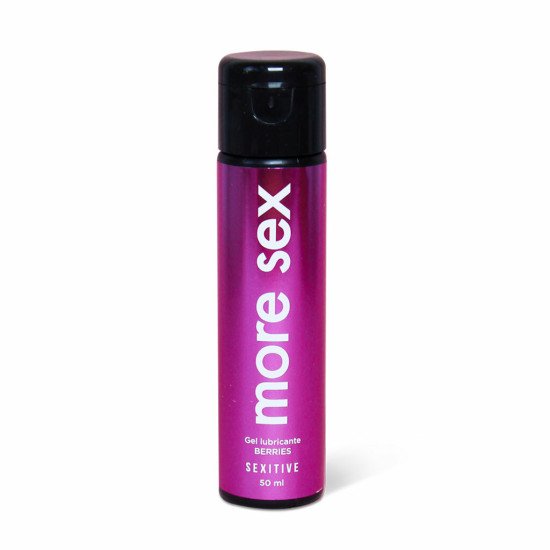 Gel Lubricante Íntimo Saborizado More Sex - Berries 50 ml.