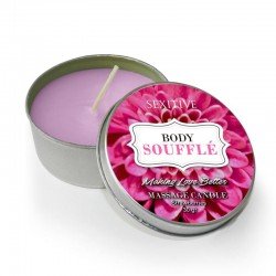 Vela Para Masajes Body Souffle Strawberries 30 grs.