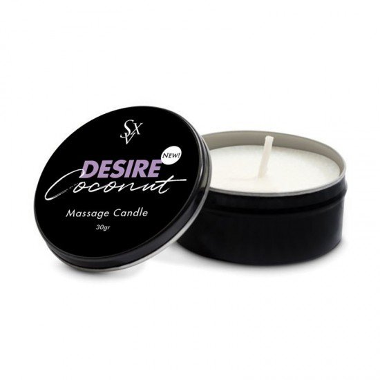 Vela Para Masajes Desire Coconut 30 grs.