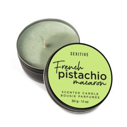 Vela Para Masajes French Pistachio Macaron 30 grs.