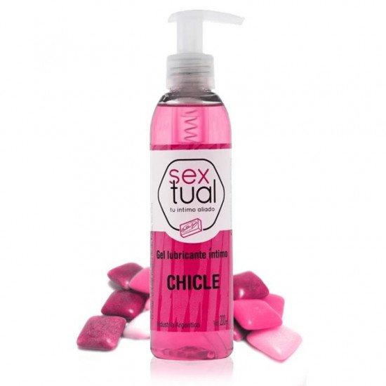 Gel Lubricante Intimo Chicle Sextual 200 ml.