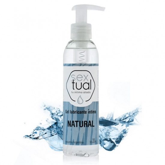 Gel Lubricante Intimo Natural Sextual 200 ml.