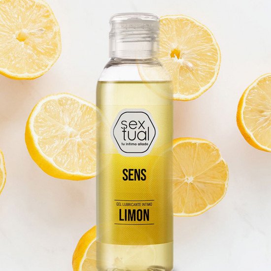 Gel Lubricante Intimo Sens Limon Sextual 80 ml.