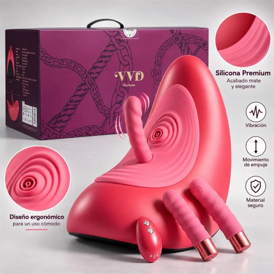 Silla Sexual Con Vibrador Y Control Remoto