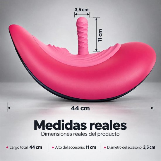 Silla Sexual Con Vibrador Y Control Remoto